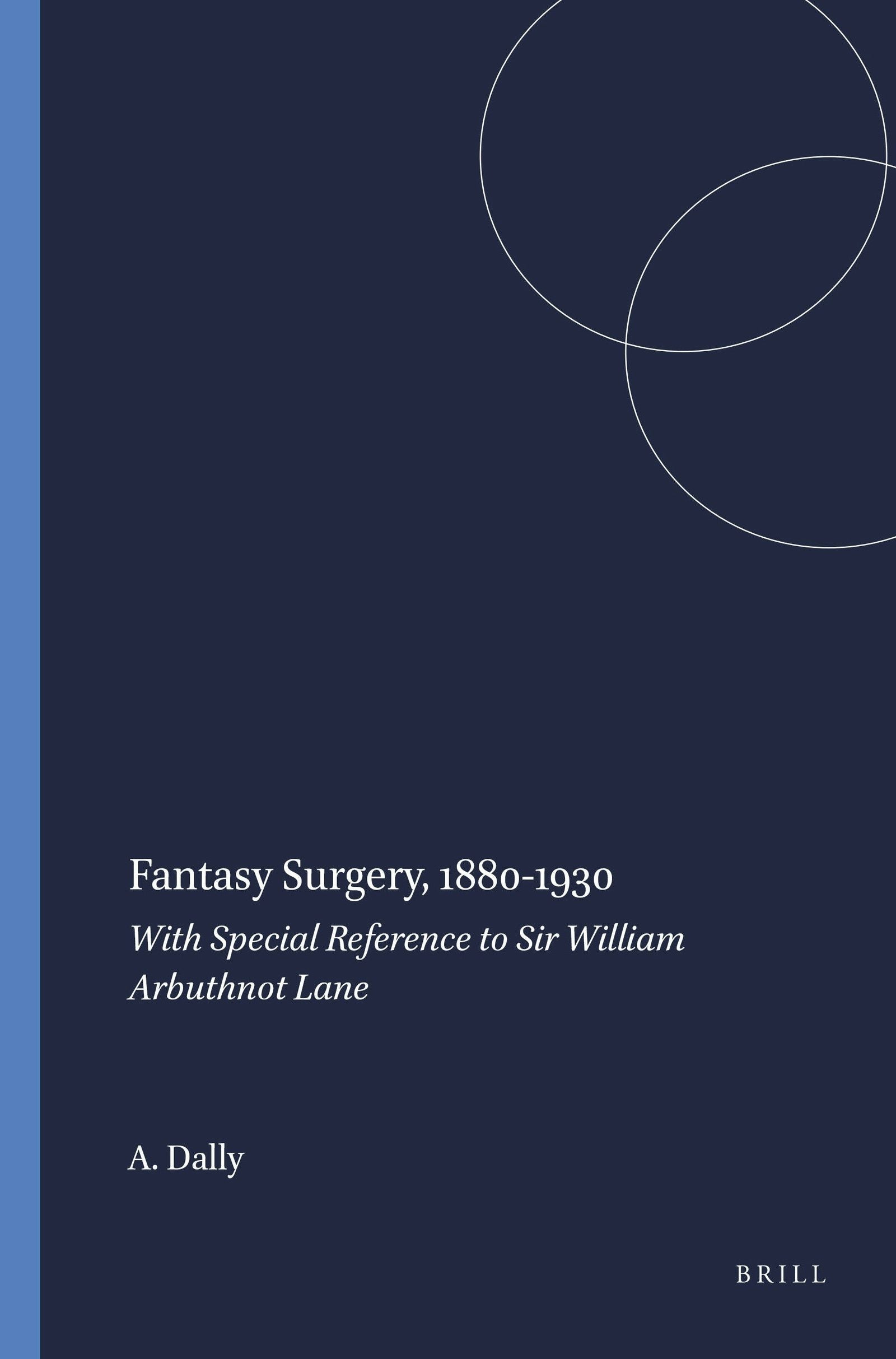 Book cover image for Fantasy Surgery, 1880-1930 ISBN: 9789042000261